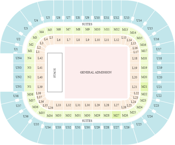 Seating map